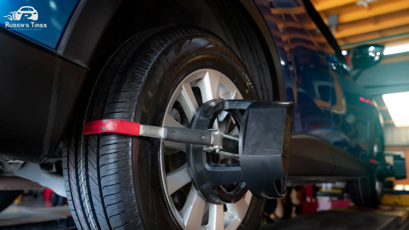 Expert tire rotation service at Ruben’s Tires in Altamonte Springs.